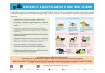 Памятка о правилах содержания и выгула домашних животных