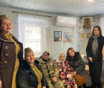 В Пролетарском районе продолжается вручение юбилейных медалей