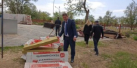 В Племзаводской школе продолжаются ремонтные работы - Пролетарский район