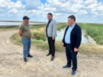 В Пролетарском районе завершается посевная кампания риса