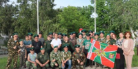 В Городском парке на памятнике «Пограничникам всех поколений» состоялся боевой расчет «Граница на замке» - Пролетарский район