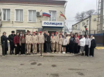 Полицейские Отдела МВД России по Пролетарскому району провели урок в «Полицейских классах» МБОУ Пролетарской СОШ № 6