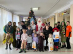 В Районном Доме культуры города Пролетарска поздравили детей участников специальной военной операции