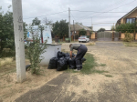 Субботник к Дню города Пролетарска.